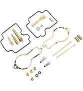 Topteng Motorcycle Carburetor Rebuild Kit fits for Honda XL600 1983-1987, XL600R 1983-1987 for Bo...