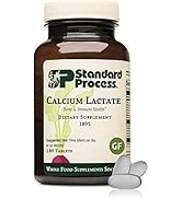 Standard Process Calcium Lactate - Immune Support and Bone Strength - Bone Health and Muscle Supp...