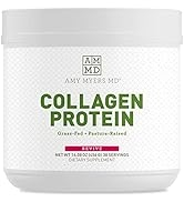 Collagen Peptides Protein Powder Unflavored by Dr. Amy Myers (16 oz) - Grass-Fed Collagen Protein...