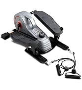 Sunny Health & Fitness Portable Stand Up Elliptical with Resistance Bands - SF-E320051