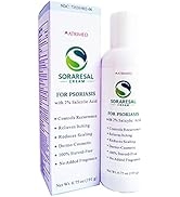 SORARESAL Cream for Psoriasis Treatment with Salicylic Acid, Gentle Moisturizer and Skin Care Hyd...