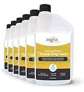 Zogics Peroxide Powered Cleaner Degreaser, Case of 6 - 32 oz Bottles - Each Bottle Makes up to 8 ...