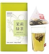 DOZOasmine Green Tea100g (30bags) 3.52OZ Premium 100% Natural Jasmine, Scented Green Tea, Dried J...