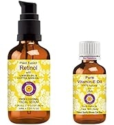 Deve Herbes Plant Based Retinol Face Serum with Linseed & Cotton Seed Oil for Personal Care 30ml ...