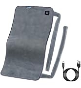 ROADDPMATE USB Powered Heating pad for Back, Neck, and Shoulder Pain Relief with Two Straps - Dry...