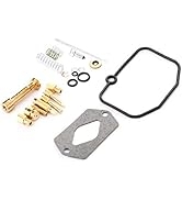 Topteng Motorcycle Carburetor Rebuild Kit, Carburetor Carb Rebuild Repair Kit fits for Yamaha DT1...