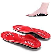 Walkomfy Pain Relief Orthotics, Plantar Fasciitis Arch Support Insoles Shoe Inserts for Maximum S...