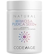 Codeage Organic Mimosa Pudica Seed Capsules - Mimosa Pudica Seeds Supplement - Black Walnut, Clov...