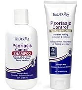 TriDerma Psoriasis Control | 8.3 Ounce Shampoo & 4.2 Ounce Face and Body Cream