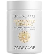 Codeage Organic Turmeric Supplement - 95% Curcumin Extract Pills - Organic Fermented Botanical Bl...