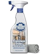 Bar Keepers Friend Stainless Steel Cleaner and Polish Cleaning Kit - Includes Bar Keeper's Friend...