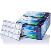 XyloBurst 100% Xylitol, Natural Chewing Gum, 12 Pack Blister Cards Non GMO, Vegan, Aspartame Free...