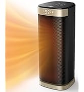 iDOO Space Heater, 1500W Portable Electric Heaters for Indoor Use, 70° Oscillation, 24H Timer, Qu...