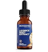 Licorice Root Extract (1200 drops 2 fl. oz) More Active Ingredient Than Competing Brands (0.87 mg...