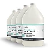 Zogics Hand Sanitizer Gel – 1 Gallon of 60% Alcohol Hand Sanitizer Gel, Great for Bulk Hand Sanit...