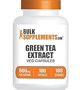 BULKSUPPLEMENTS.COM Green Tea Extract Capsules - with 50% EGCG - EGCG Supplements - Green Tea Sup...