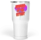 30 Oz White Large Tumbler