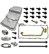 302-2 12558253 12634547 Engine Oil Pan Kit Low Profile Fits for 1964-1992 Chevy Nova Camaro Ventu...