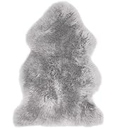 Desert Breeze Distributing Genuine New Zealand Sheepskin Rug, Single Pelt, Luxurious Soft Fluffy ...