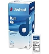 Dealmed First Aid Burn Gel – Made in The USA - 144 Per Box, First Aid Gel for Temporary Relief of...