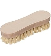 Redecker Tampico Fiber Scrub Brush with Untreated Beechwood Handle, 6-1/2 inches, Durable Natural...