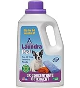 LaundraPet Premium Laundry Detergent | Removes Animal Odors and Stains | Ideal for Home, Clinic o...