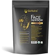 Go Nutra Orange Peel Facial Mask Powder Organic Special Formula with Aloe Vera, Turmeric, Dead Se...