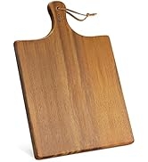 AIDEA Wood Cutting Board Large Charcuterie Board Serving Tray With Handle (17"x11")…