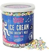 Freeze Dried Bubble Gum Mini Ice Cream - Freeze Dried Candy - Flavourful & Delicious Astronaut Fo...