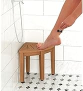 Kai OptiAREA Corner Teak Shaving & Washing Foot Rest