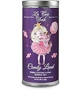 Berry Cotton Candy Childrens Tea by La Tea Dah | Caffeine Free Tea for Kids | Red Rooibos Tea w/ ...