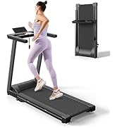 Folding Treadmills for Home, 3.0HP Foldable Treadmill, 300 lb Capacity Portable Treadmill, Compac...