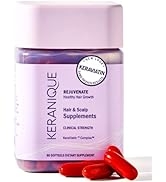 Keranique Hair & Scalp Supplements - Promote Hair Strength and Growth - Best for Thinning Hair - ...