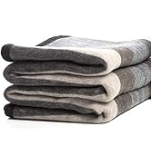 Desert Breeze Distributing 100% Natural Alpaca and Merino Wool Blanket, Andean Collection,King Si...