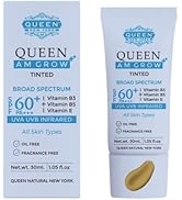 QUEEN AM GLOW | Tinted Sunscreen SPF60 Broad Spectrum-Make up base, Primer, CC cream-Anti Aging, ...