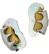 Uritue 705601463+705601462 Brake Calipers & Sintered Pads Compatible with Can Am Maverick Trail/S...