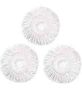 3 Pack Spin Mop Replacement Head for Hurrica, Mopnad, Cassabel and Other 360 Spin Mop Systems, Mi...