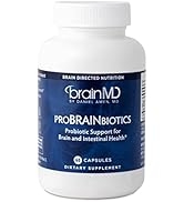 Dr Amen BrainMD ProBRAINbiotics - 3 Billion CFU, 60 Capsules - Promotes Gut Health - Gluten Free ...