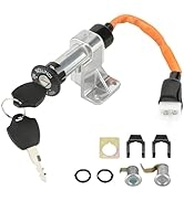 YOXUFA Ignition Switch Key Kit for Chinese Scooter Moped GY6 49cc 50cc 150cc Tao Tao VIP Icebear ...