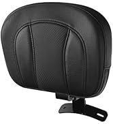 XFMT Motorcycle Front Driver Rider Backrest Pad For Harley Touring CVO Street Glide Road Glide El...