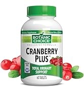 Natural Cranberry Supplement Capsules - Urinary Tract Health for Women and Men, with Pure Cranber...