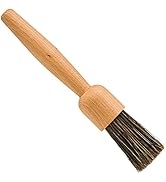 Redecker Universal Brush, Extra-long Pig Bristle All Purpose Dust Brush, Handcrafted Beechwood Ha...