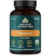 Turmeric Capsules by Ancient Nutrition, Once Daily, Use as a Joint Supplement and Supports Inflam...