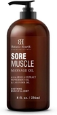 Sore Muscle Massage Oil