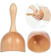 Handhleld Wood Swedish Cup Wooden Massager Wood Therapy Massage Tool Body Sculpting Tools for Mad...