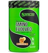 Species Nutrition Amino Evolved EAA & BCAA Powder, Fermented Amino Acids, Branched Chain Amino Ac...