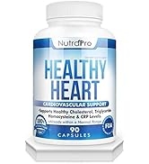 NutraPro Healthy Heart - Heart Health Supplements. Artery Cleanse & Protect. Supports Cholesterol...