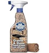 Bar Keepers Friend Granite & Stone Cleaner and Polish Cleaning Kit - Includes Bar Keeper's Friend...