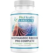 ProHealth Nicotinamide Riboside Pro Complete NAD Supplement. Patented NIAGEN, TMG, Trans-Resverat...