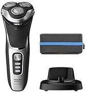 Philips Norelco Shaver 3800, Rechargeable Wet & Dry Shaver with Pop-up Trimmer, Charging Stand an...